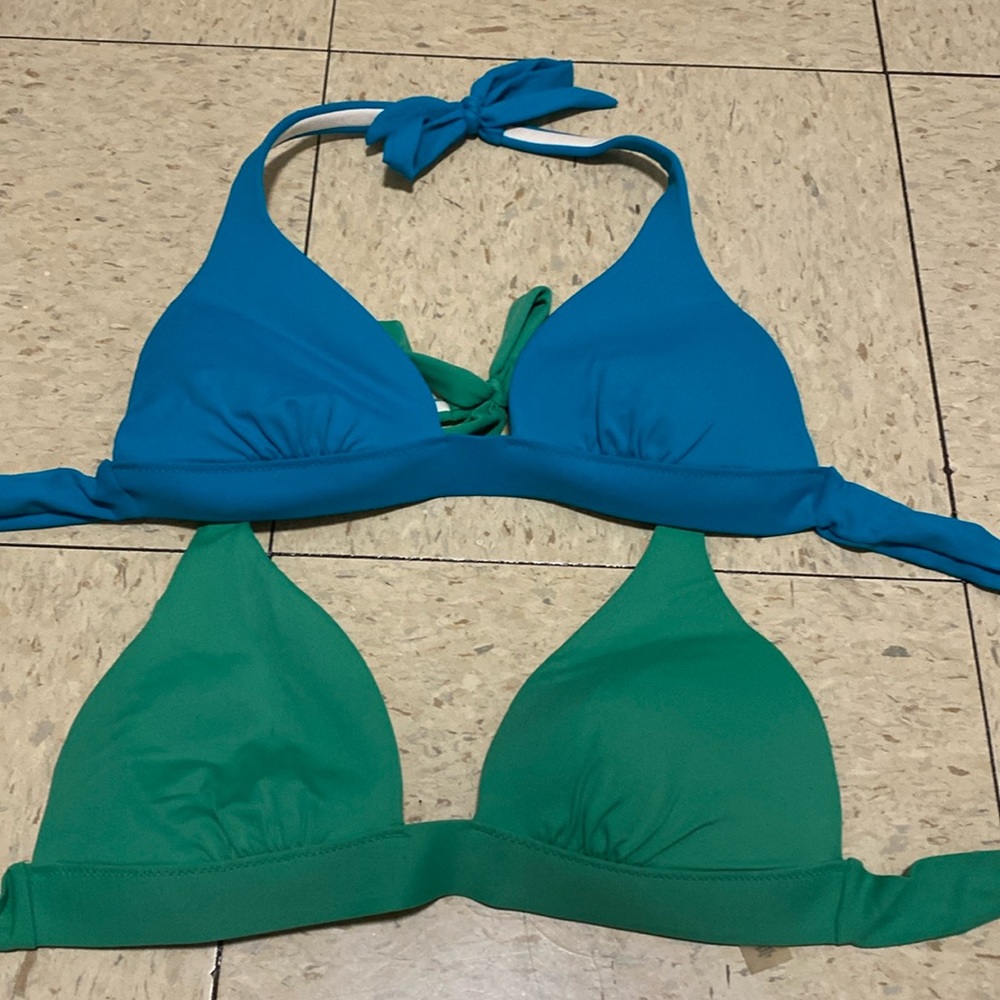 Victoria's Secret Swim Tops Set of 2 Size Small